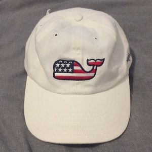 Vineyard Vines Signature Whale Logo Baseball Hat